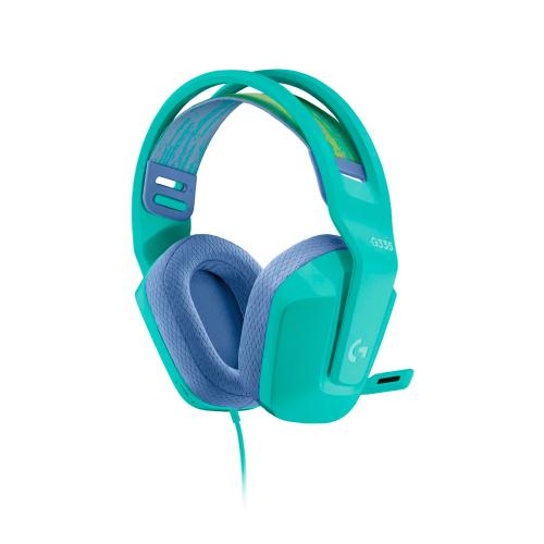 Audifono Gaming Logitech G G335 Wired Mint