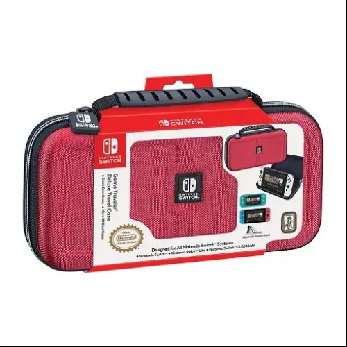 GAME TRAVELER DELUXE TRAVEL CASE NINTENDO SWITCH ROJO