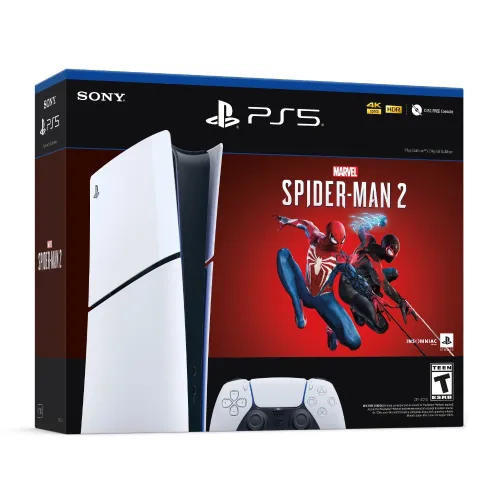 CONSOLA PLAYSTATION 5 SLIM DIGITAL SPIDERMAN 2 BUNDLE